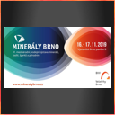 Plakát Minerály Brno 16.11.-17.11.2019 Minerály Brno 16.11.-17.11.2019