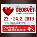 Plakát Praha GEOSVĚT 23.2.-24.2.2019 Praha GEOSVĚT 23.2.-24.2.2019