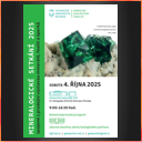 Plakát Ostrava Mineralogické setkání 4.10.2025 Ostrava Mineralogické setkání 4.10.2025