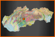 Badín - mapa