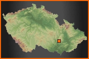 Malhostovická pecka - mapa