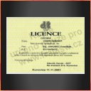Licence - MaR Zdeněk Hanák - DOT Kunovice
