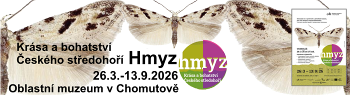 Oblastní muzeum v Chomutově – Hmyz - Krása a bohatství Českého středohoří