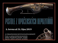 Pistole z opočenských depozitářů