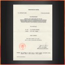 Osvědčení dle zákona číslo 451/1991 sb.